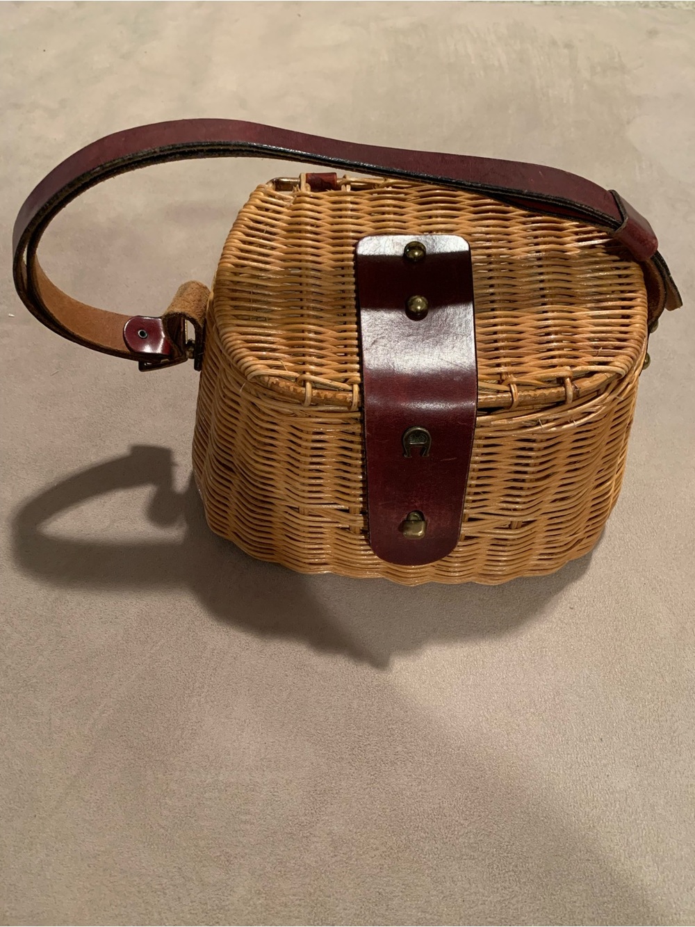 Vintage Etienne Aigner Rare 1950s Crossbody Bag - Picture 10 of 10